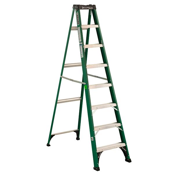 ESCALERA TIJERA FIBRAVIDRIO 175KG #C-3217-08