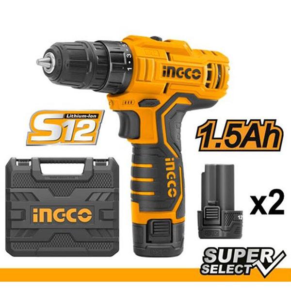 TALADRO INALÁMBRICO 3/8 12V 2 BATERÍAS UCDLI20012/20025