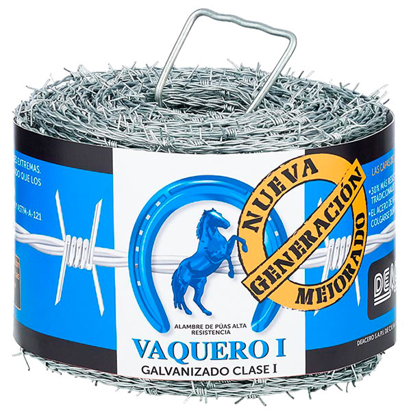 ALAMBRE DE PÚAS VAQUERO 335M 400V #31129