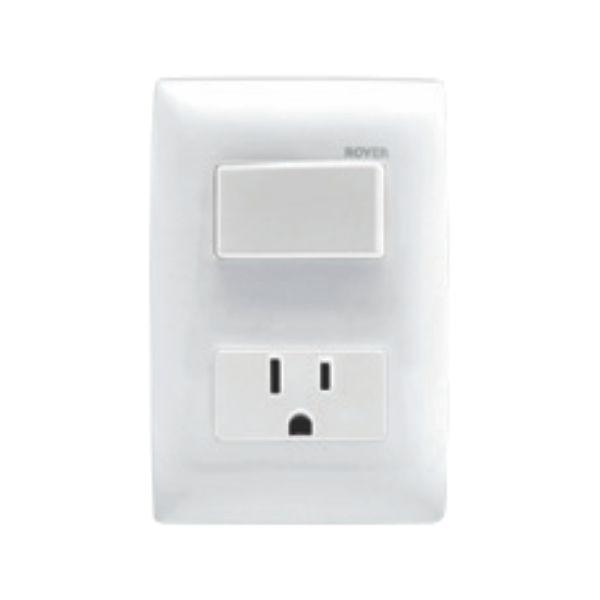 APAGADOR Y TOMA BLANCO 100-621148WP