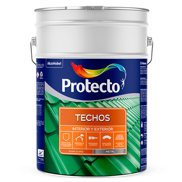 PINTURA PROTECHO ROJA 0618 CUBETA